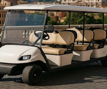 Rome: Guided Golf Cart Tour